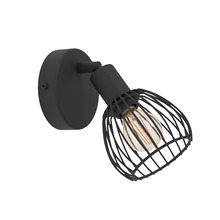 Eglo Sonnino spot væglampe sort 